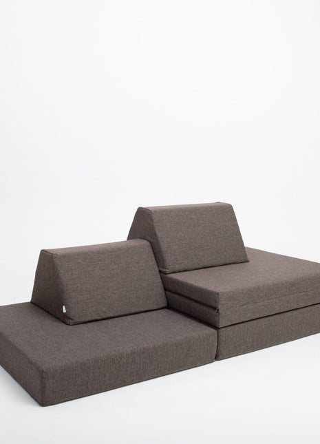 Creatieve speelvorm van de Montessori speelbank met verschillende hoogtes en rugleuning – uitermate geschikt voor klimmen en spelen.