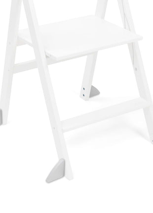 Witte Step’n Fold keukentoren met steunpoten in zijaanzicht