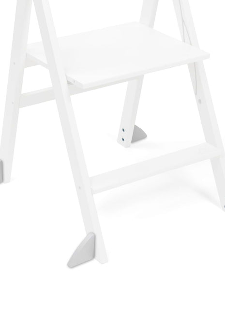 Witte Step’n Fold keukentoren met steunpoten in zijaanzicht