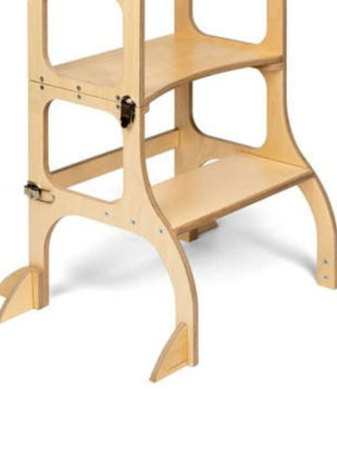 Naturel Step’n Sit keukentoren met steunpoten in zijaanzicht