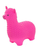 My First Jumpy roze alpaca, springdier voor peuters en kleuters, veilig speelgoed voor binnen en buiten spelen.