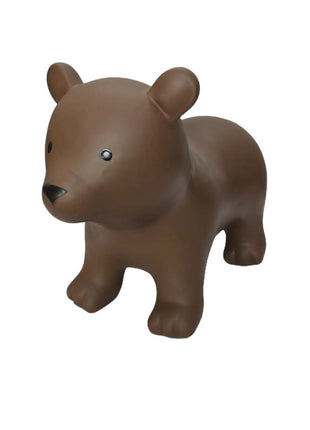 My First Jumpy bruine beer, springdier voor peuters en kleuters, veilig speelgoed voor binnen en buiten spelen.