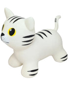 My First Jumpy witte kat, springdier voor peuters en kleuters, veilig speelgoed voor binnen en buiten spelen.