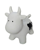 My First Jumpy grijze koe, springdier voor peuters en kleuters, veilig speelgoed voor binnen en buiten spelen.