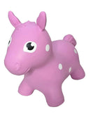 My First Jumpy roze paard, springdier voor peuters en kleuters, veilig speelgoed voor binnen en buiten spelen.