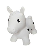 My First Jumpy wit paard, springdier voor peuters en kleuters, veilig speelgoed voor binnen en buiten spelen.