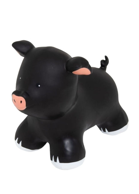 My First Jumpy zwart varken, springdier voor peuters en kleuters, veilig speelgoed voor binnen en buiten spelen.
________________________________________
