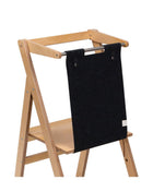 STEP’n’FOLD keukentoren met zwart veiligheidsnet gemonteerd aan voorzijde, productopstelling